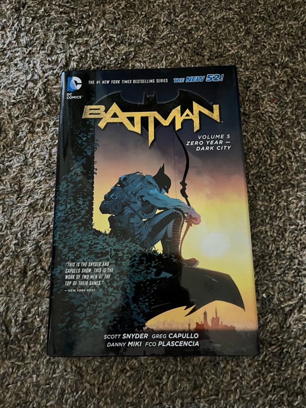 Batman Hardcover New 52 Zero Year Dark City  - Comics 2026-11
